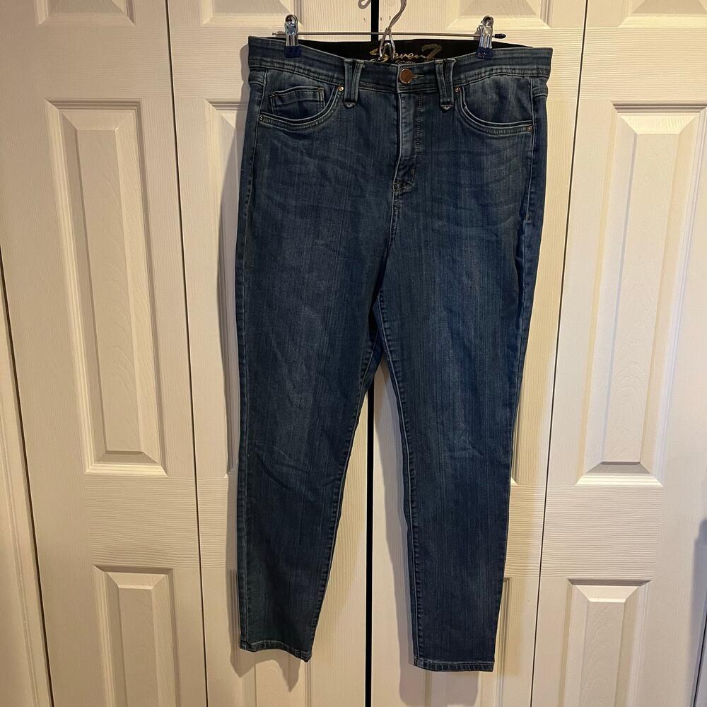 Seven Jeans Dark Wash Jeans Dark Blue 12